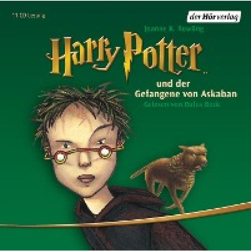 9783867173537 - Rowling J K - GEBRAUCHT Harry Potter und der Gefangene von Askaban (Harry Potter gelesen von Rufus Beck Band 3) - Preis vom 06102023 050118 h