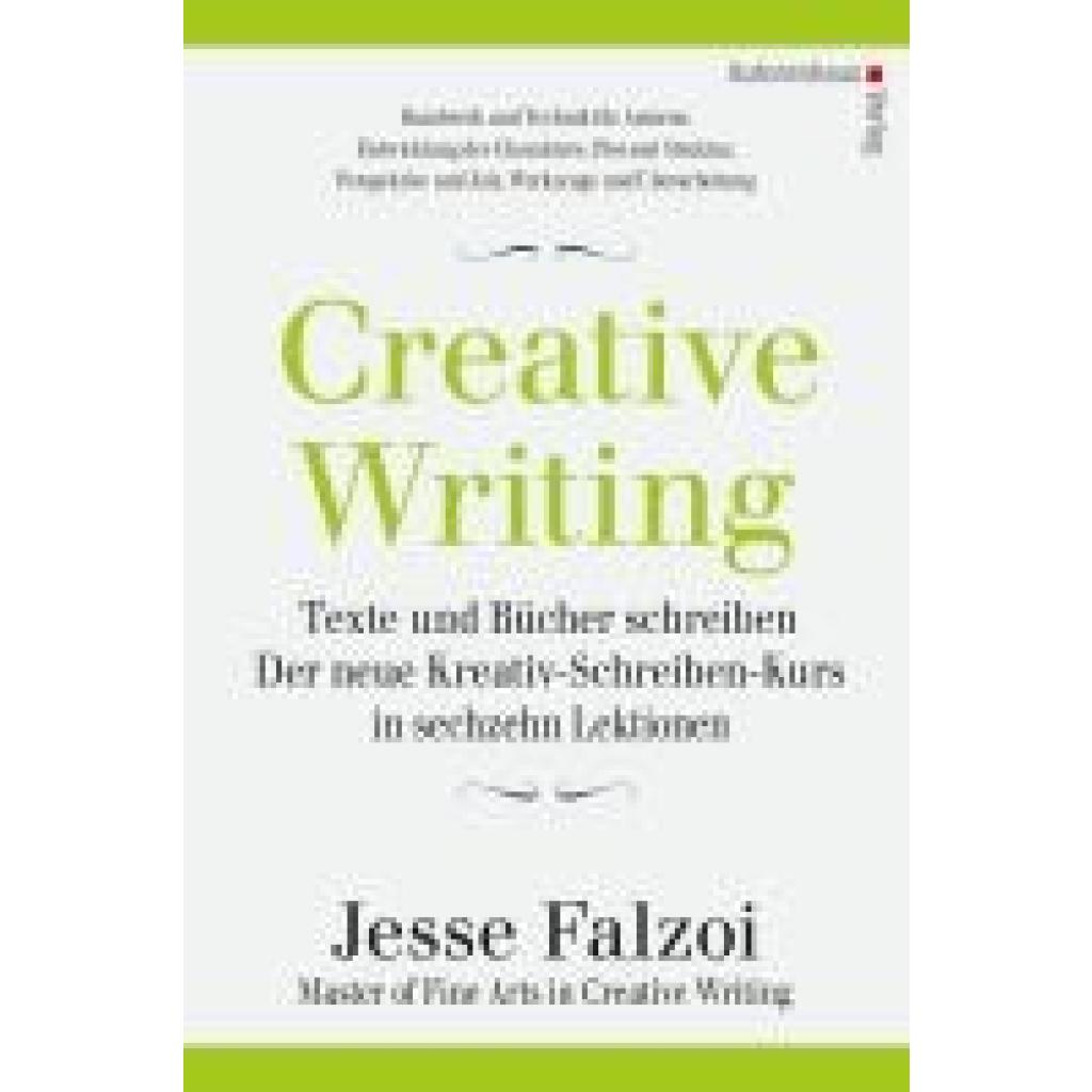 9783866711419 - Creative Writing Texte und Bücher schreiben - Jesse Falzoi Gebunden