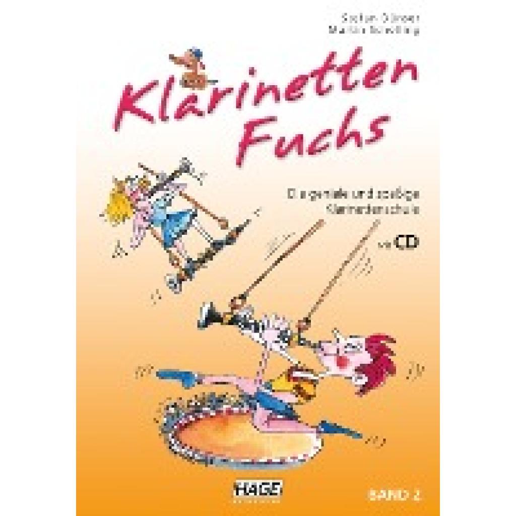 9783866264465 - Klarinetten Fuchs Band 2 (mit CD) - Stefan Dünser Martin Schelling Kartoniert (TB)