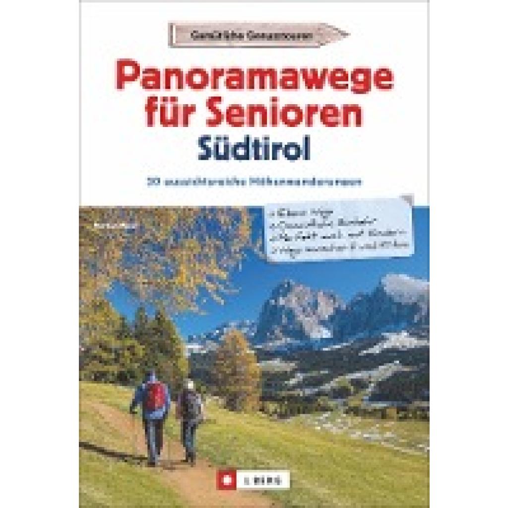 Meier, Janina: Panoramawege für Senioren Südtirol