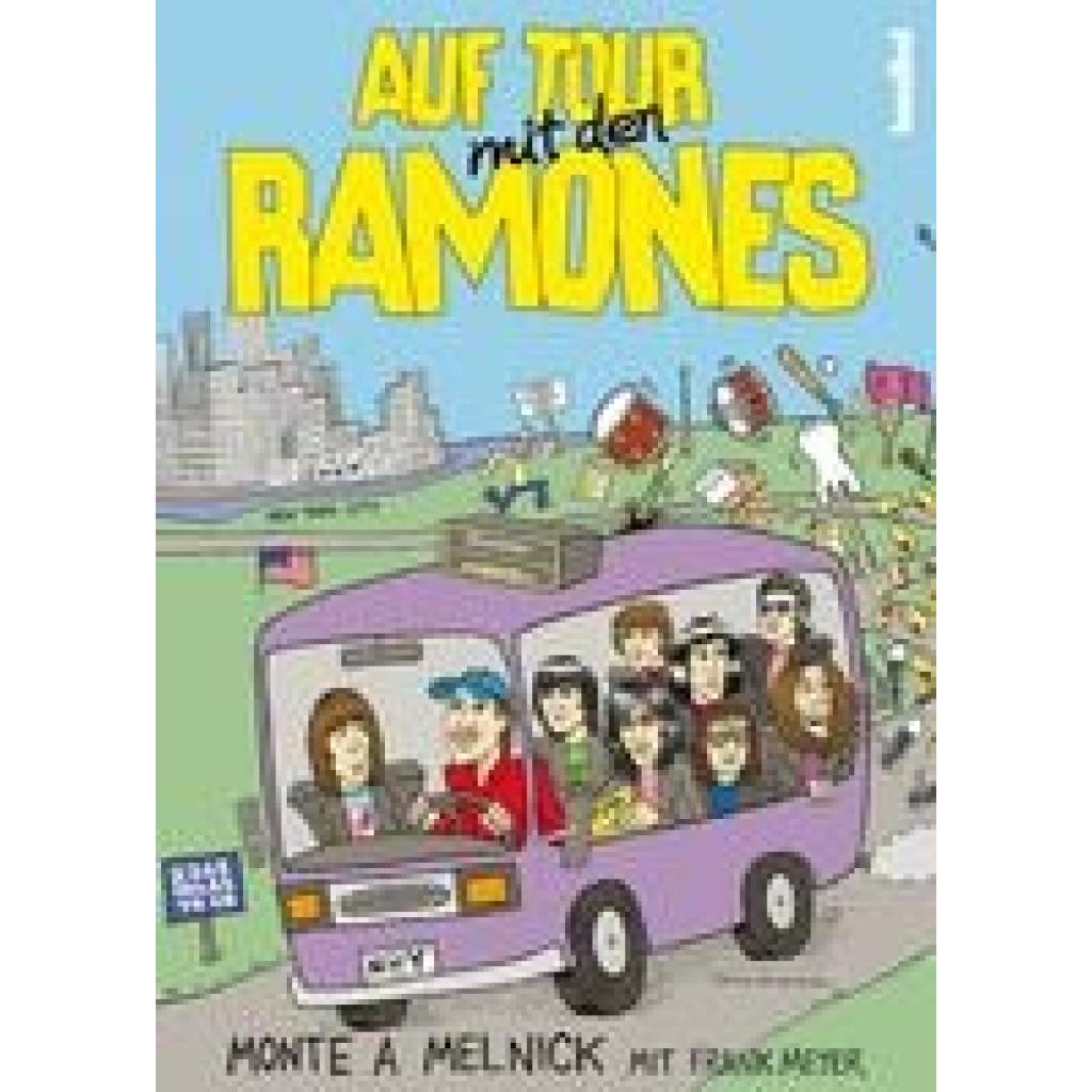 9783854453277 - Auf Tour mit den Ramones - Monte A Melnick Kartoniert (TB)