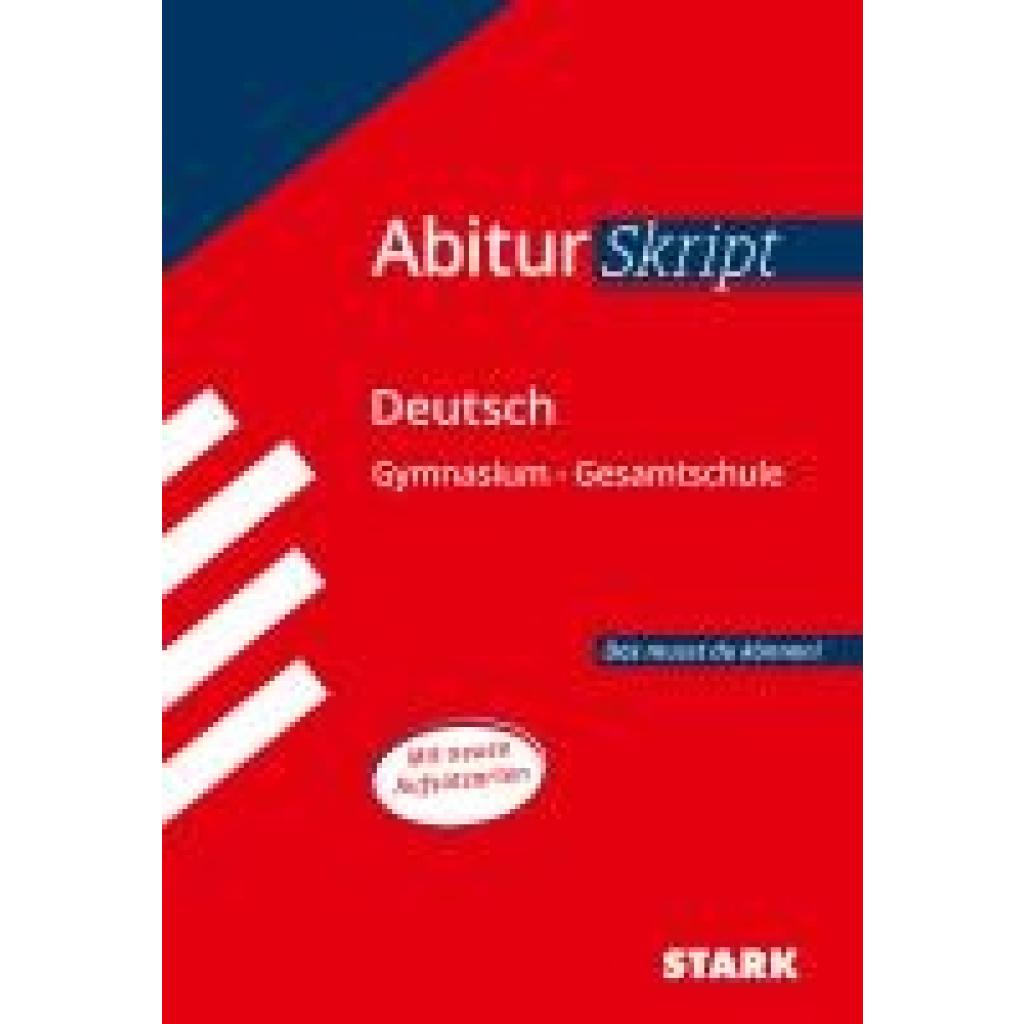 9783849056537 - - GEBRAUCHT STARK AbiturSkript - Deutsch - Preis vom 02102023 050404 h