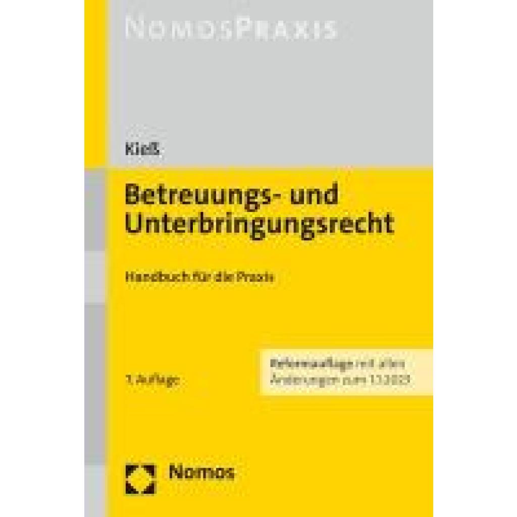 9783848779291 - Betreuungs- und Unterbringungsrecht - Peter Kieß Kartoniert (TB) 9783848779291 - Betreuungs- und Unterbringungsrecht - Peter Kieß Kartoniert (TB)