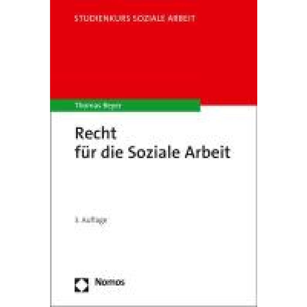 9783848772858 - Recht für die Soziale Arbeit - Thomas Beyer Kartoniert (TB) 9783848772858 - Recht für die Soziale Arbeit - Thomas Beyer Kartoniert (TB)