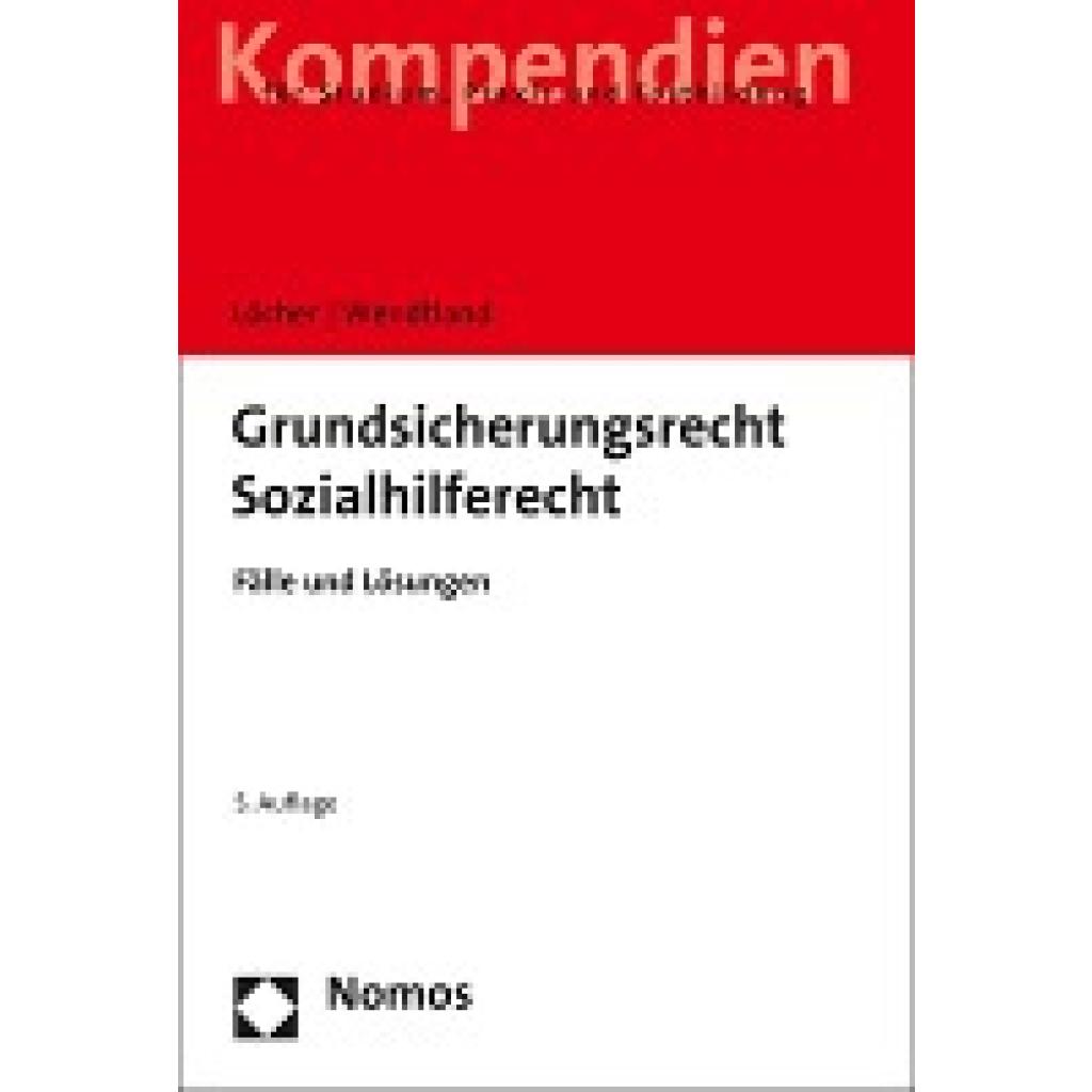 Die 5. Auflage des Kompendiums zum Sozialhilferecht wurde grundlegend überarbeitet und aktualisiert. Sie behandelt die typischen Fälle des Sozialhilfe- und Grundsicherungsrechts, einschließlich des Asylbewerberleistungsgesetzes. Sie ist wieder als Kompendium angelegt und eignet sich aufgrund der in der Praxis erprobten Lebenssachverhalte nicht nur für das Studium, sondern auch für die Fortbildung.
Zu Beginn findet sich eine Kurzeinführung zum Fürsorgerecht und in die Systeme des SGB II und SGB XII. Die Fälle behandeln sodann die Fragen rund um die Sicherstellung des Lebensunterhalts, aber auch andere Bedarfe sowie Erstattungs- und Rückforderungsansprüche. Nach dem Baukastenprinzip werden praktikable Lösungen entwickelt, die sowohl als Klausur als auch als Hausarbeit ausgestaltet sind. Die Fallsammlung schließt mit Tipps und Ratschlägen zur Klausurbearbeitung. (Löcher, Jens~Wendtland, Carsten)