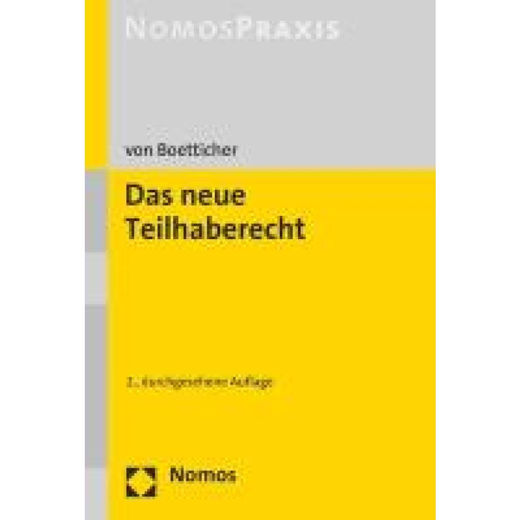 9783848758777 - Praxis Das neue Teilhaberecht - Arne von Boetticher Kartoniert (TB) 9783848758777 - Praxis Das neue Teilhaberecht - Arne von Boetticher Kartoniert (TB)