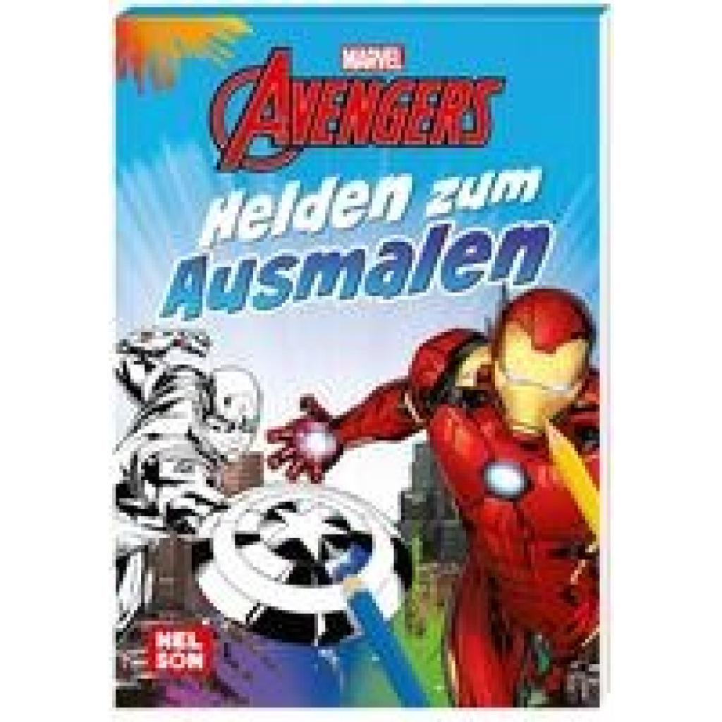 9783845122342 - Marvel Avengers Helden zum Ausmalen Kartoniert (TB)