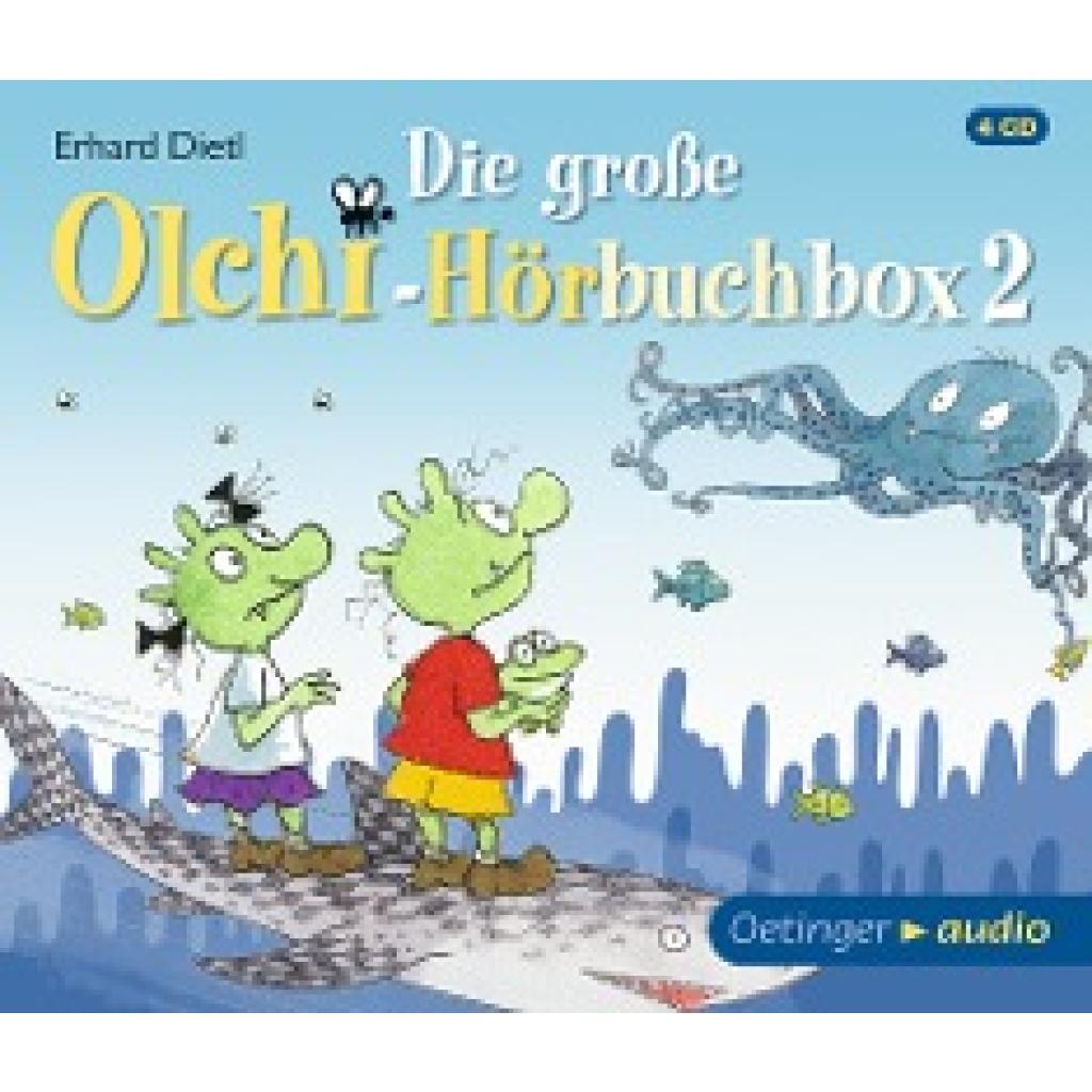 Dietl, Erhard: Die große Olchi-Hörbuchbox 2 (4 CD)