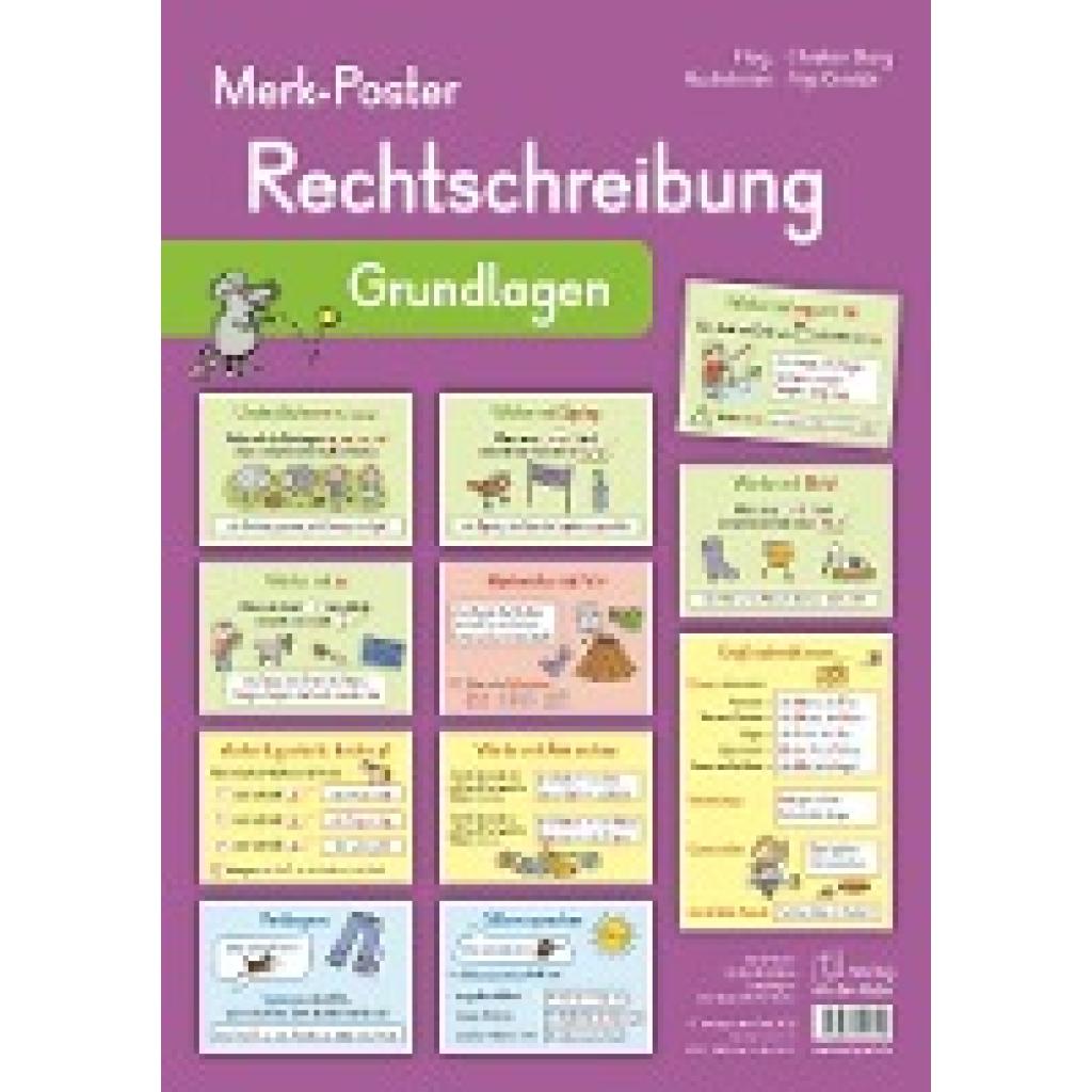 Merk-Poster: Rechtschreibung - Grundlagen