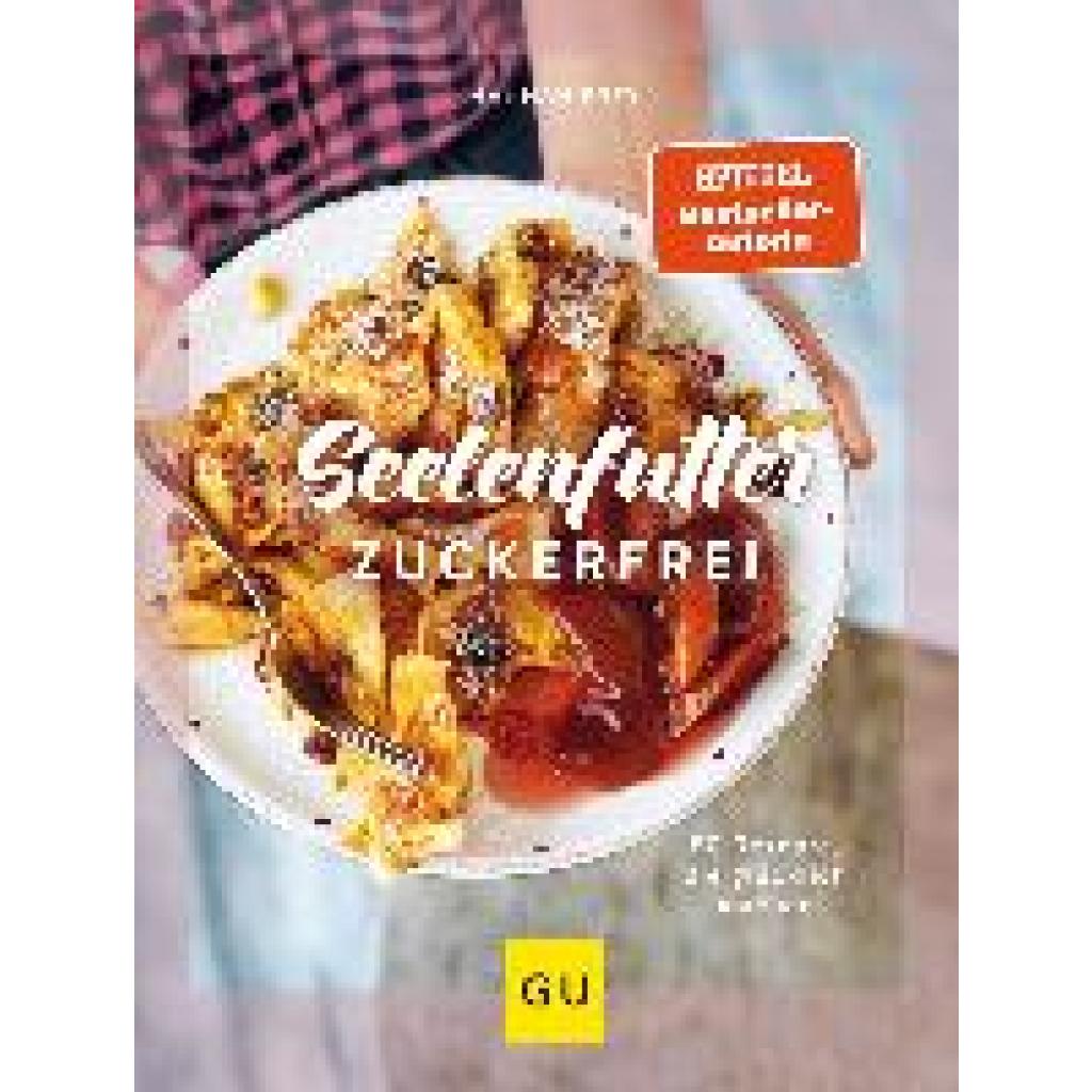 80 neue köstliche Rezepte von Zuckerfrei-Expertin Hannah Frey - das ist Seelenfutter ganz ohne Zucker! Soulfood - das sind Gerichte, die einfach glücklich machen. Sie schmecken nach Kindheit, Heimat und haben das Zeug zum Lieblingsessen. Sie glauben nicht, dass man Tiramisu, Mac'n'Cheese oder Burger ganz ohne Zucker zubereiten kann? Dann ist das zuckerfrei Kochbuch garantiert ein Gewinn für Sie. Sowohl vegetarische Rezepte, Süßes und Desserts als auch Mahlzeiten mit Fleisch und Fisch begeistern direkt auf den ersten Blick - und bei 80 neuen Rezepten hat man die Qual der Wahl. Nervenbalsam einfach selbstgemacht - so leicht und gesund, dass Körper und Seele perfekt in Balance bleiben. Gesund essen Kochbuch Versteckter Zucker macht weder gesund satt noch dauerhaft glücklich. Viel besser ist es, selbst zu kochen und nicht auf fertige Soßen und Fertiggerichte zurückzugreifen. Hannah Frey erklärt mit all ihrer Expertise, wie das geht und zaubert zum Beispiel: Nudeln mit Brokkoli und Cashew-Sauce-Hollandaise Käsespätzle mit Röstzwiebeln Kartoffelpuffer mit Apfelmark Zuckerfrei backen und kochen Das Kochbuch vereint nicht nur warme Hauptmahlzeiten, sondern zeigt auch Kuchen, Desserts sowie kleine Backwaren in der Variante ohne Zucker. Genau richtig für die Frusttage und Schlechtwetterlaune. Vom herzhaften Sattmacher-Essen für mittags und abends bis zum süßen Seelenschmeichler-Snack: Waffeln mit heißen Kirschen und Sahne Apfelkuchen wie von Oma Schokoküchlein mit flüssigem Kern Gesund kochen für Kinder Mit den richtigen, gelingsicheren Rezepten funktionieren klassische Kinderlieblinge auch ganz ohne Zucker - und das merken die Kleinen nicht mal. Probieren Sie unbedingt mal diese Rezepte aus dem zuckerfrei Buch: Vanille-Milchreis mit Himbeersauce Spaghetti mit Fleischbällchen in Tomatensauce Süßkartoffelpüree mit Teriyaki-Fisch (Frey, Hannah)