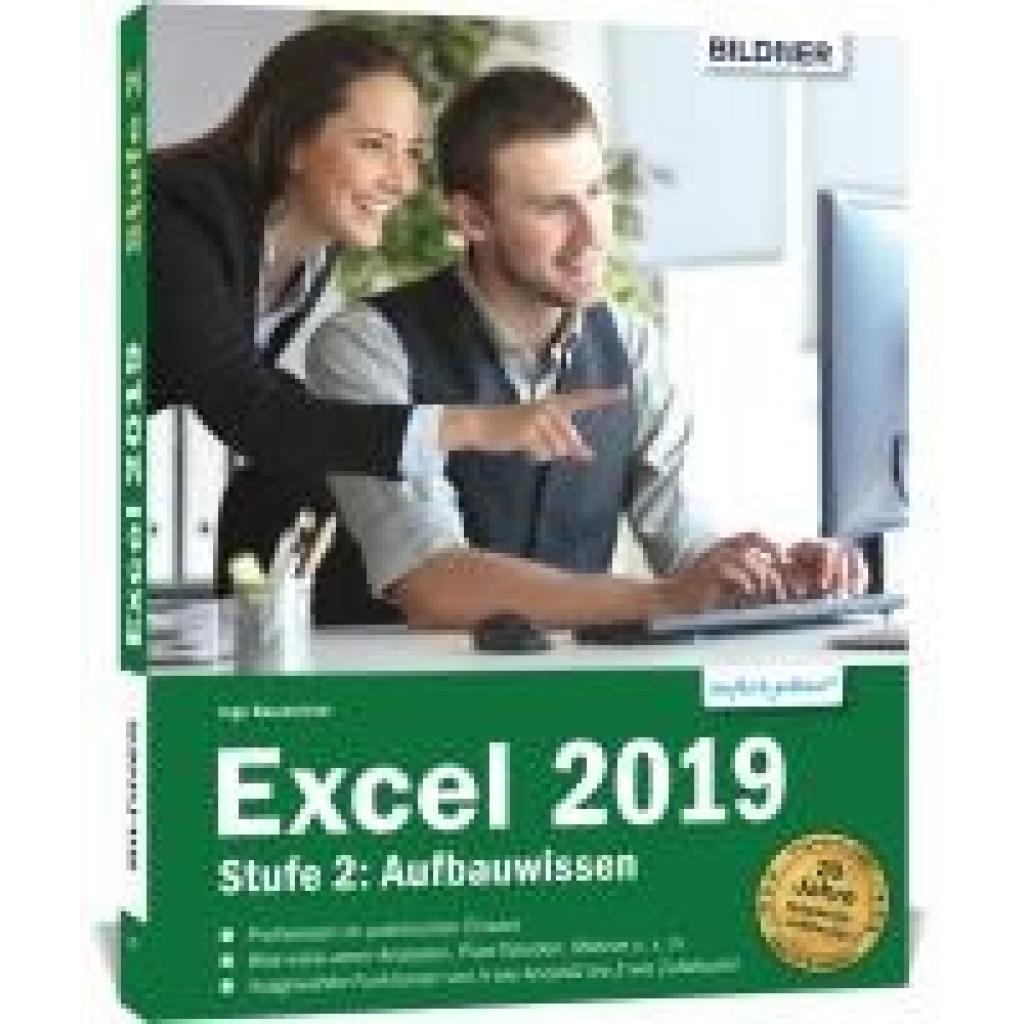 Baumeister, Inge: Excel 2019 - Stufe 2: Aufbauwissen
