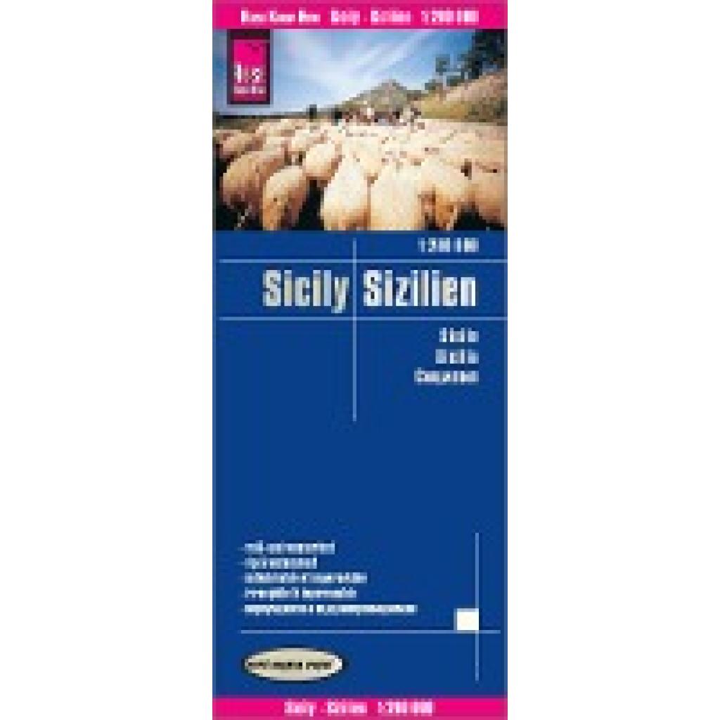 Reise Know-How Landkarte Sizilien / Sicily (1:200.000)