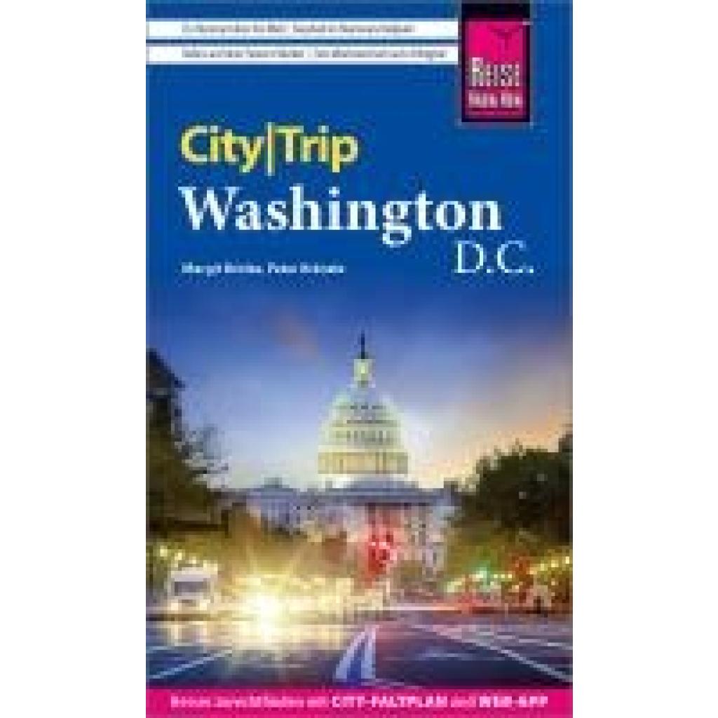 9783831737659 - CityTrip   Reise Know-How CityTrip Washington DC - Margit Brinke Peter Kränzle Kartoniert (TB)
