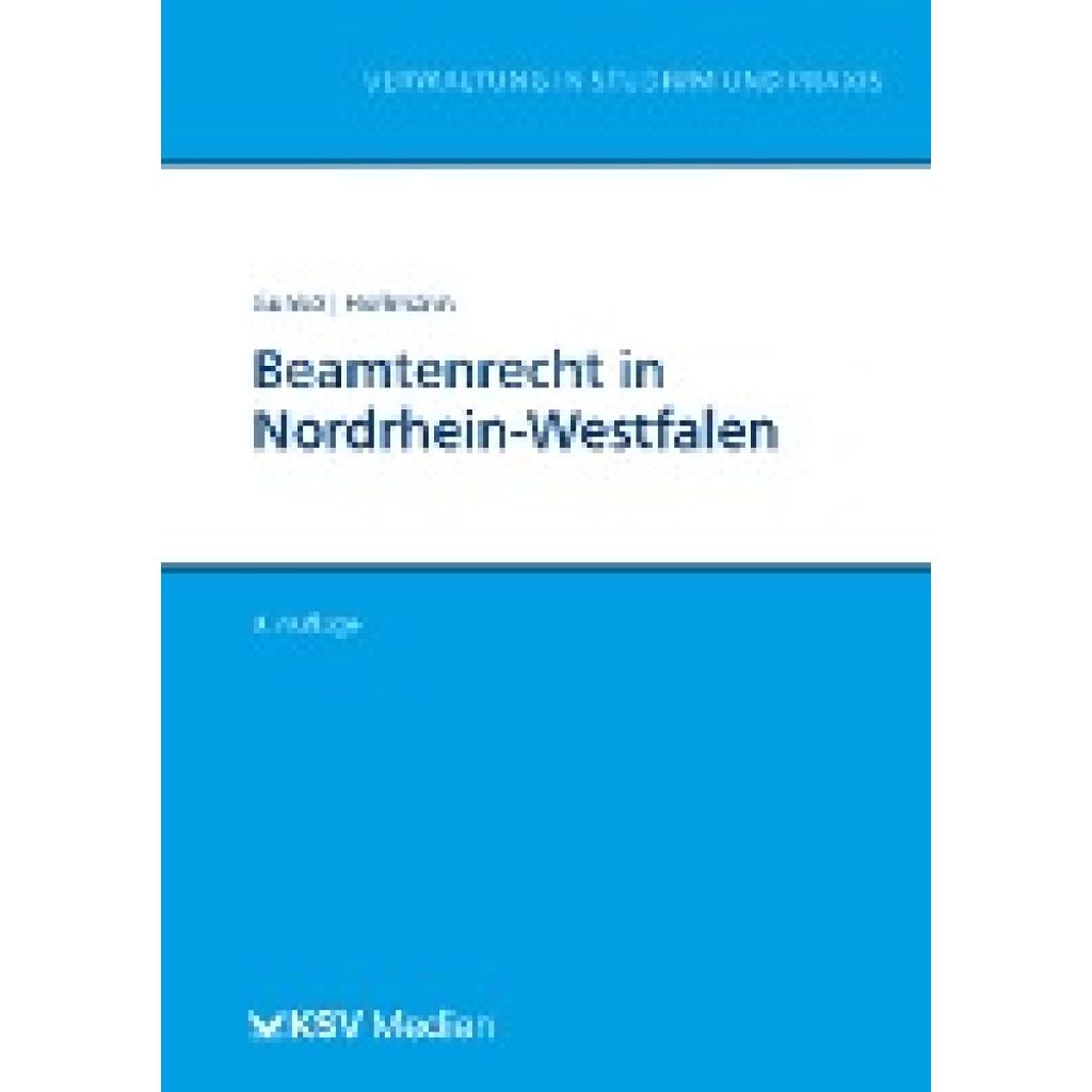 Gunkel, Alfons: Beamtenrecht in Nordrhein-Westfalen