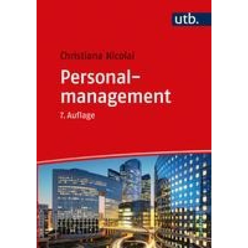 9783825287801 - Personalmanagement - Christiana Nicolai Kartoniert (TB)