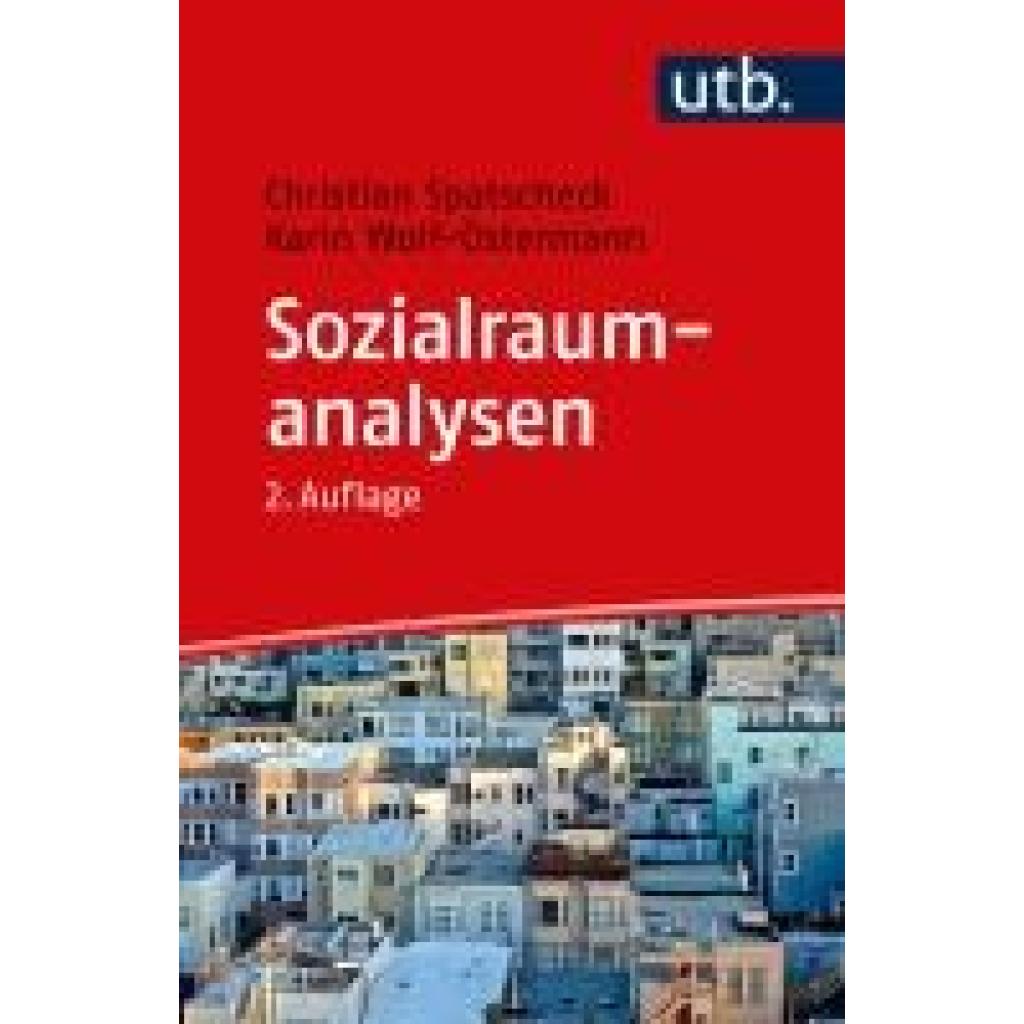 9783825260767 - Sozialraumanalysen - Christian Spatscheck Karin Wolf-Ostermann Taschenbuch