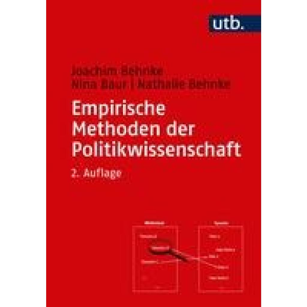 9783825226954 - Empirische Methoden der Politikwissenschaft - Joachim Behnke Nina Baur Nathalie Behnke Taschenbuch 9783825226954 - Empirische Methoden der Politikwissenschaft - Joachim Behnke Nina Baur Nathalie Behnke Taschenbuch