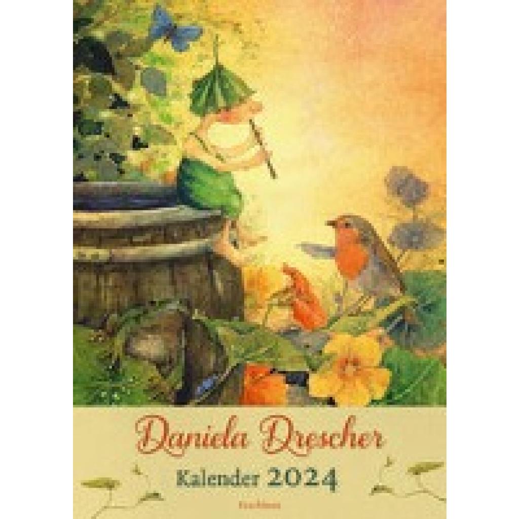 Drescher, Daniela: Daniela Drescher - Kinderzimmer-Kalender 2024