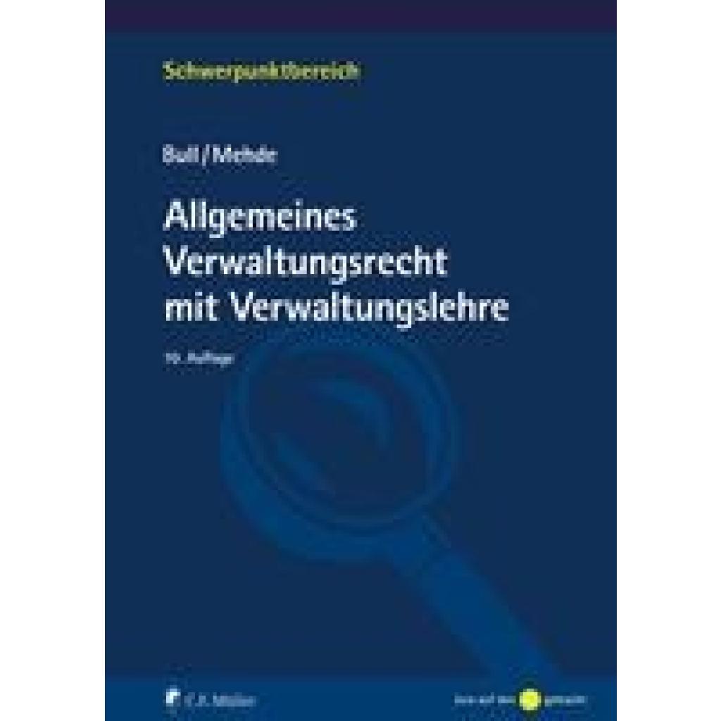 9783811459618 - Allgemeines Verwaltungsrecht mit Verwaltungslehre - Hans Peter Bull Veith Mehde Kartoniert (TB)