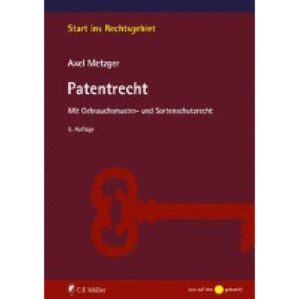 Patentrecht (Metzger, Axel)