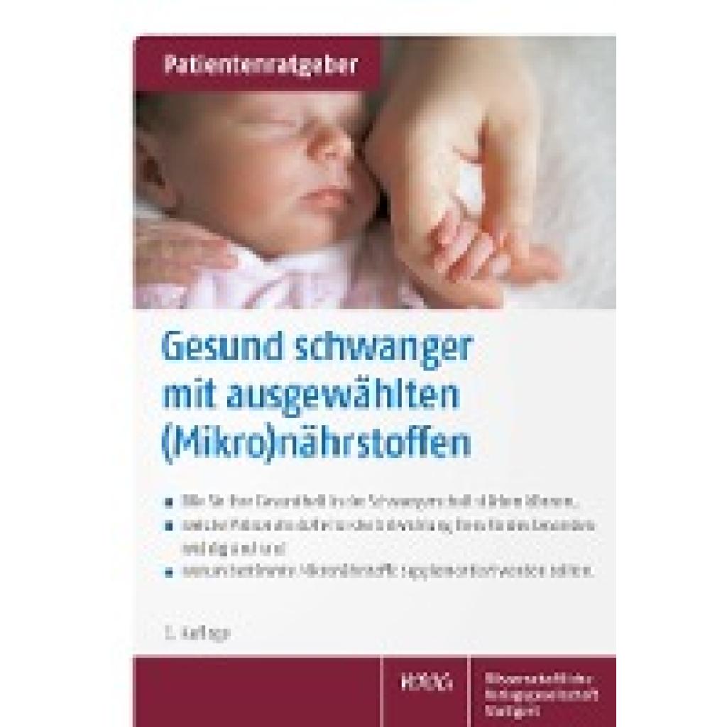 Gröber, Uwe: Gesund schwanger mit ausgewählten (Mikro)nährstoffen