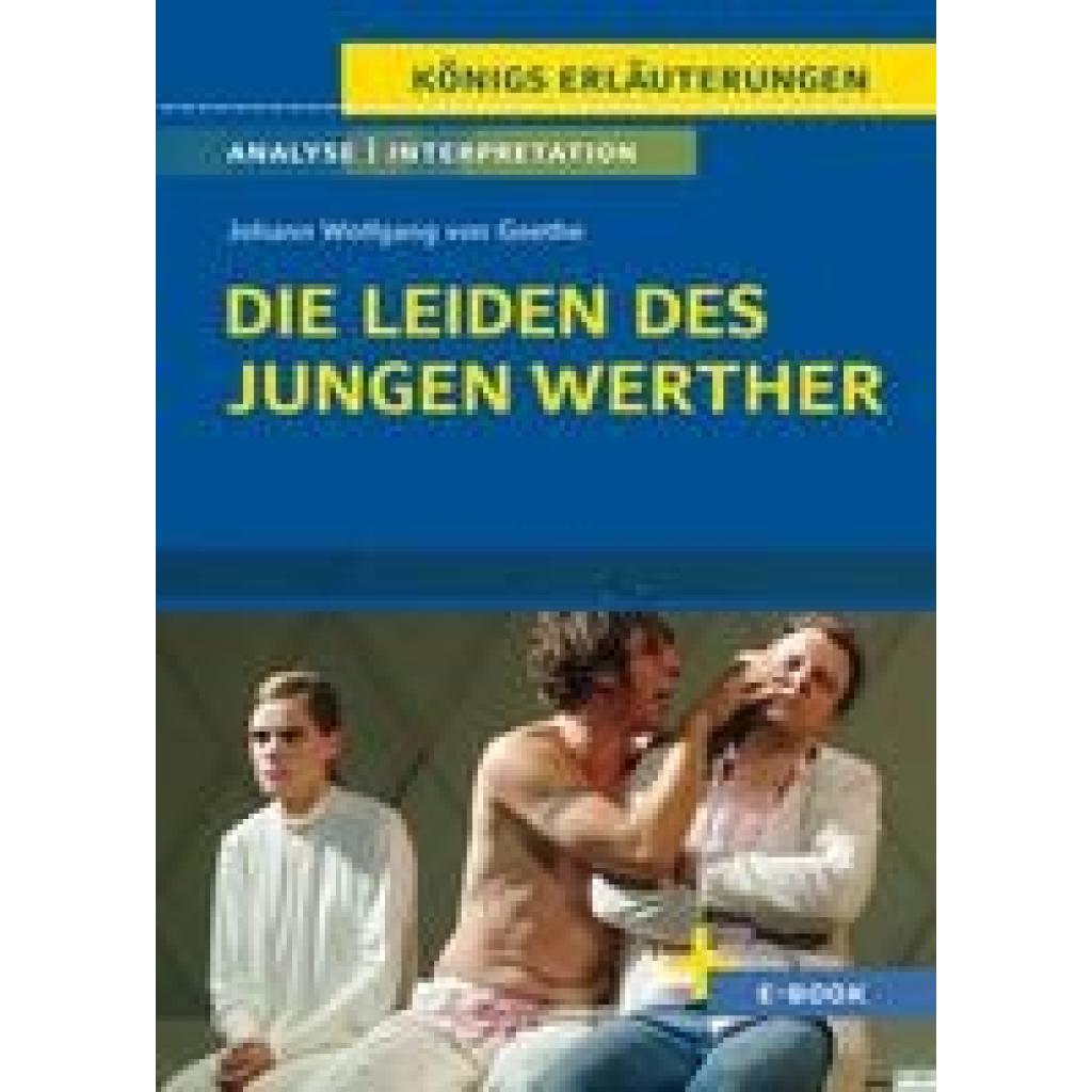 9783804420861 - Die Leiden des jungen Werther von Johann Wolfgang von Goethe - Textanalyse und Interpretation - Johann Wolfgang von Goethe Taschenbuch
