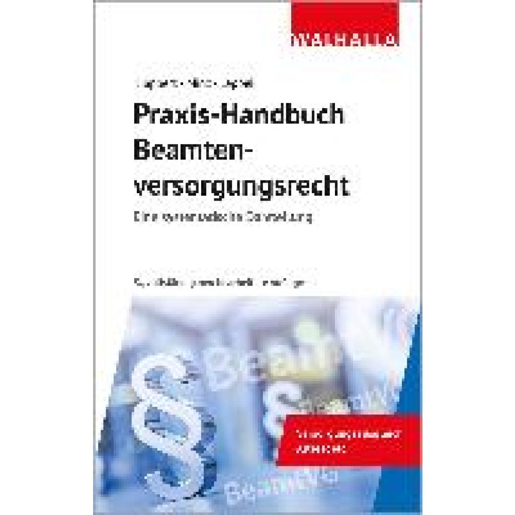 9783802918339 - Praxis-Handbuch Beamtenversorgungsrecht - Sebastian Klappert Hubert Minz Sabine Leppek Kartoniert (TB)