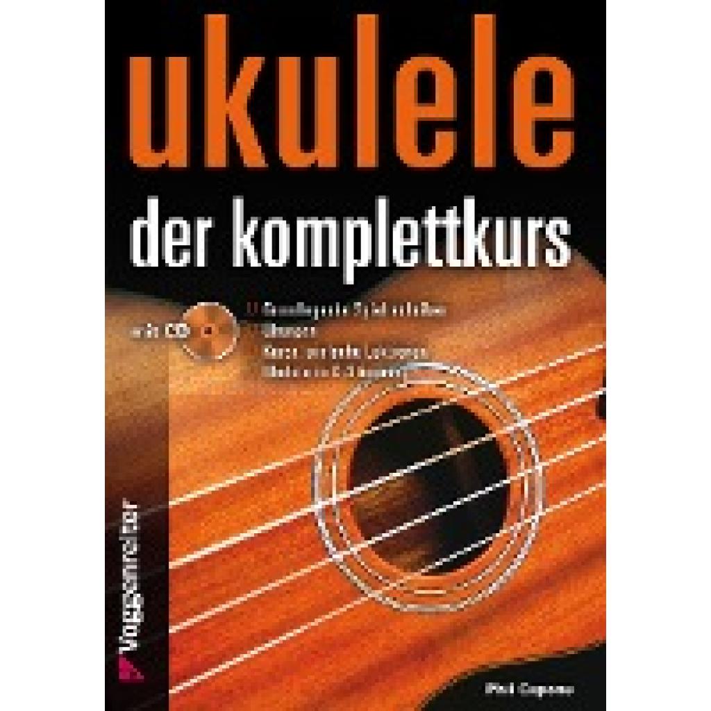 Capone, Phil: Ukulele - Der Komplettkurs (CD), C-Stimmung