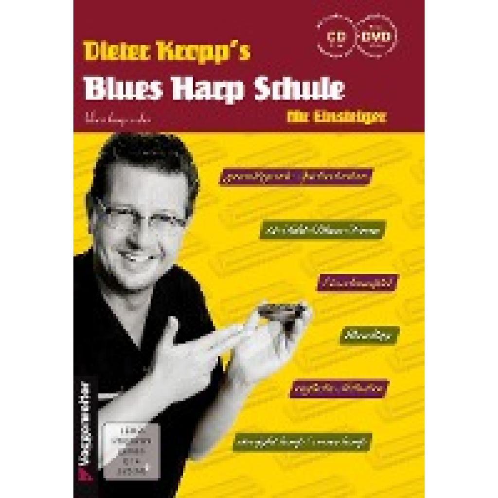 Kropp, Dieter: Blues Harp Schule