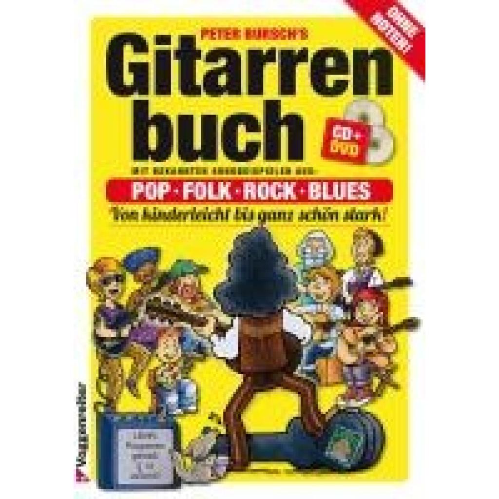 Bursch, Peter: Gitarrenbuch 1. Mit DVD und CD