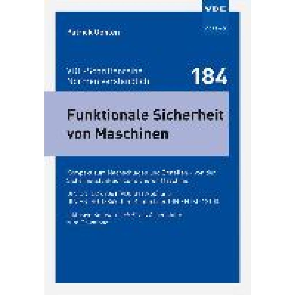 9783800759026 - Funktionale Sicherheit von Maschinen - kompakt - Patrick Gehlen Kartoniert (TB) 9783800759026 - Funktionale Sicherheit von Maschinen - kompakt - Patrick Gehlen Kartoniert (TB)