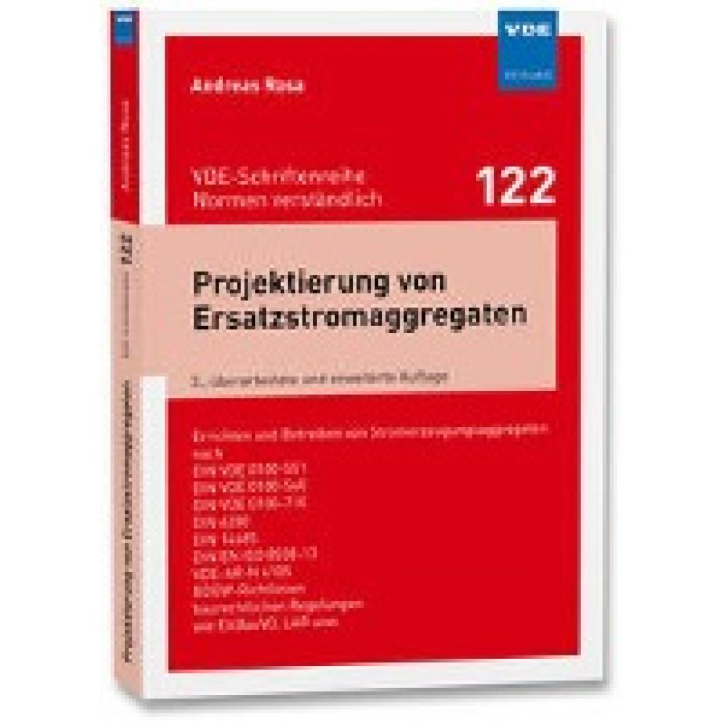9783800745470 - Projektierung von Ersatzstromaggregaten - Andreas Rosa Kartoniert (TB) 9783800745470 - Projektierung von Ersatzstromaggregaten - Andreas Rosa Kartoniert (TB)