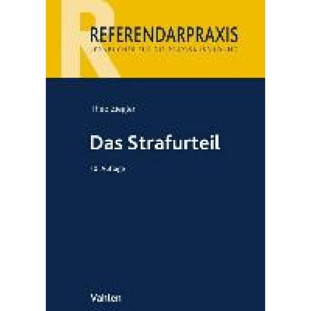 Ziegler, Theo: Das Strafurteil