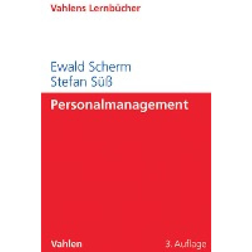 Scherm, Ewald: Personalmanagement