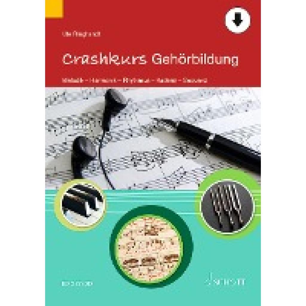 9783795727017 - Crashkurse   Crashkurs Gehörbildung - Ute Ringhandt Kartoniert (TB)