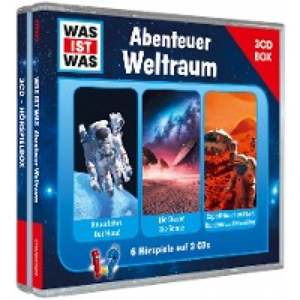 Baur, Manfred: WAS IST WAS 3-CD-Hörspielbox Abenteuer Weltraum