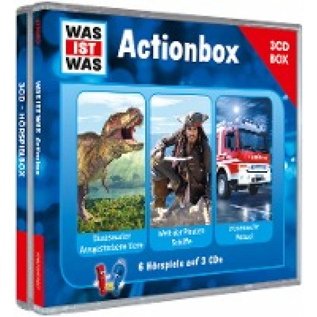 Baur, Manfred: WAS IST WAS 3-CD-Hörspielbox "Action und Abenteuer"