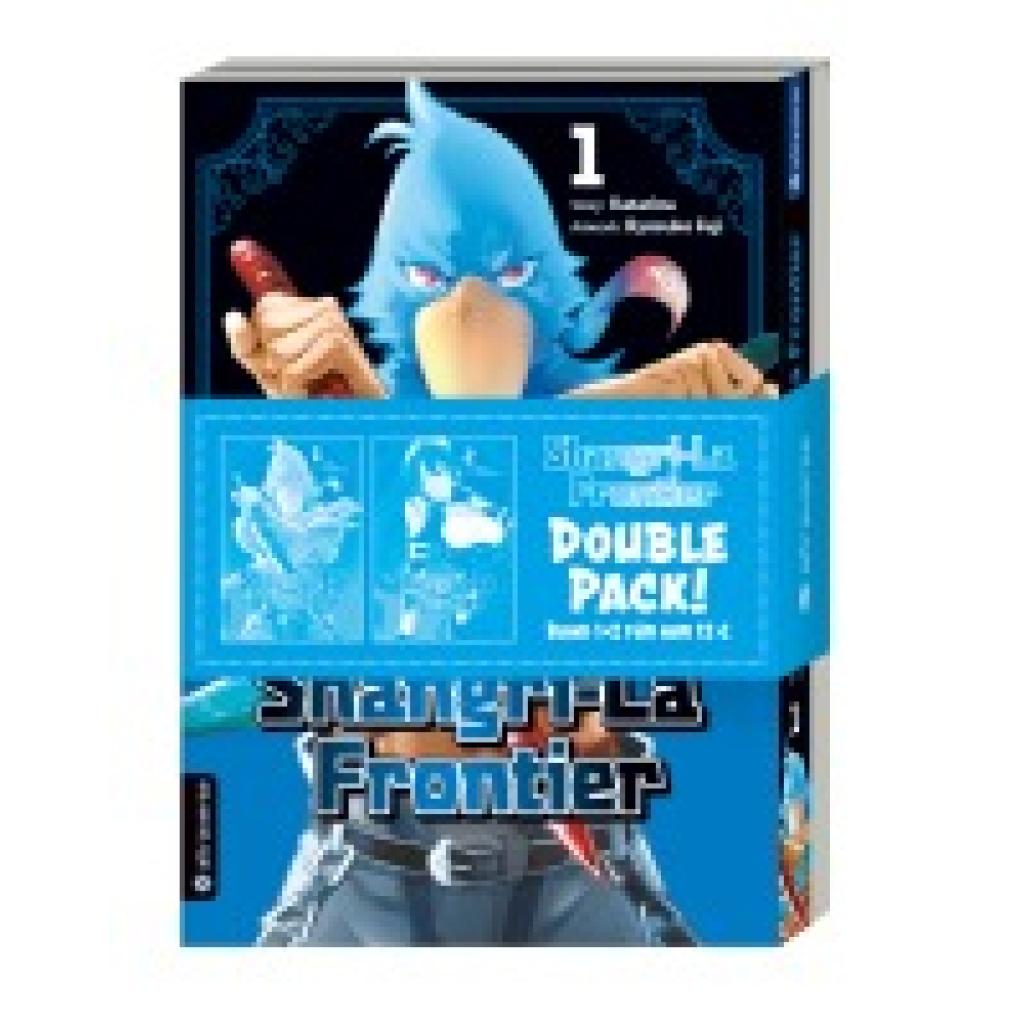 9783753919645 - Shangri-La Frontier   1-2   Shangri-La Frontier Double Pack 01 & 02 2 Teile - Katarina Ryosuke Fuji Kartoniert (TB)
