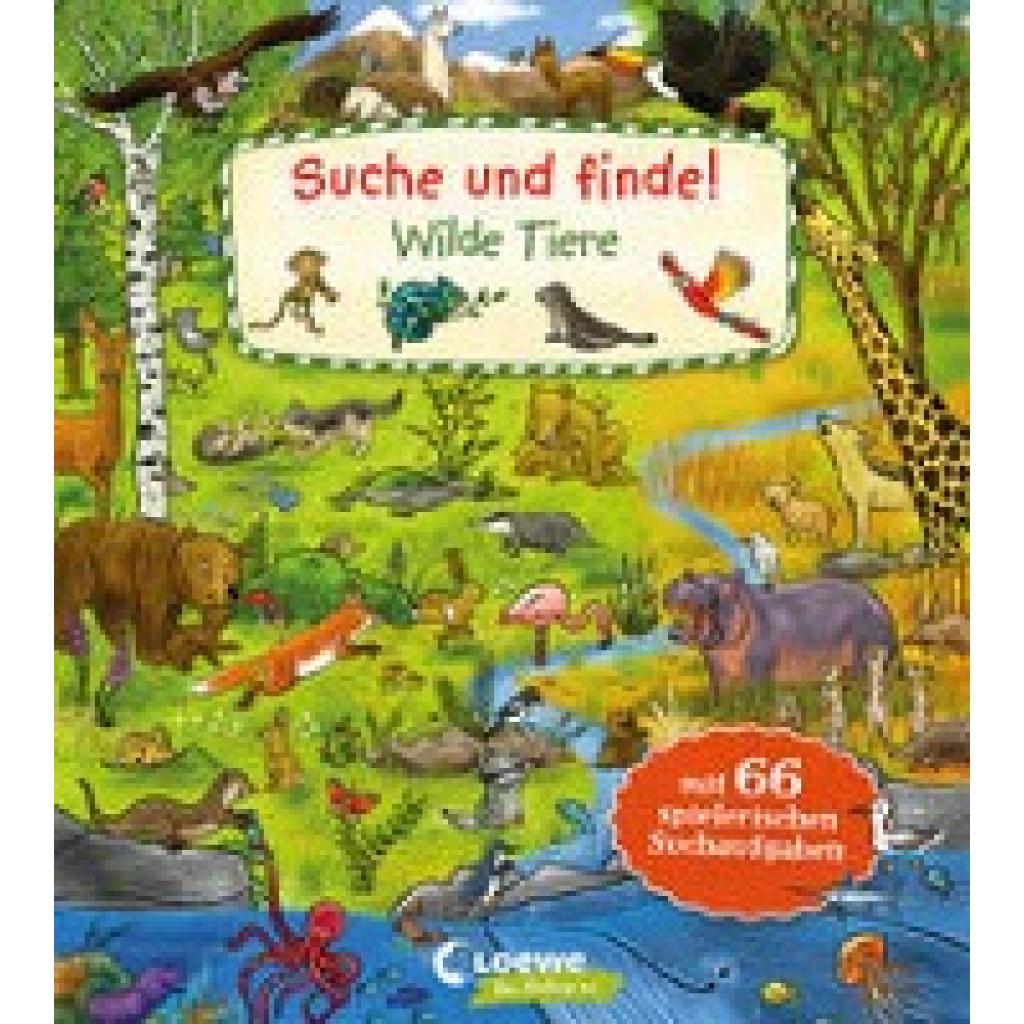 9783743215337 - Suche und finde! - Wilde Tiere Pappband 9783743215337 - Suche und finde! - Wilde Tiere Pappband