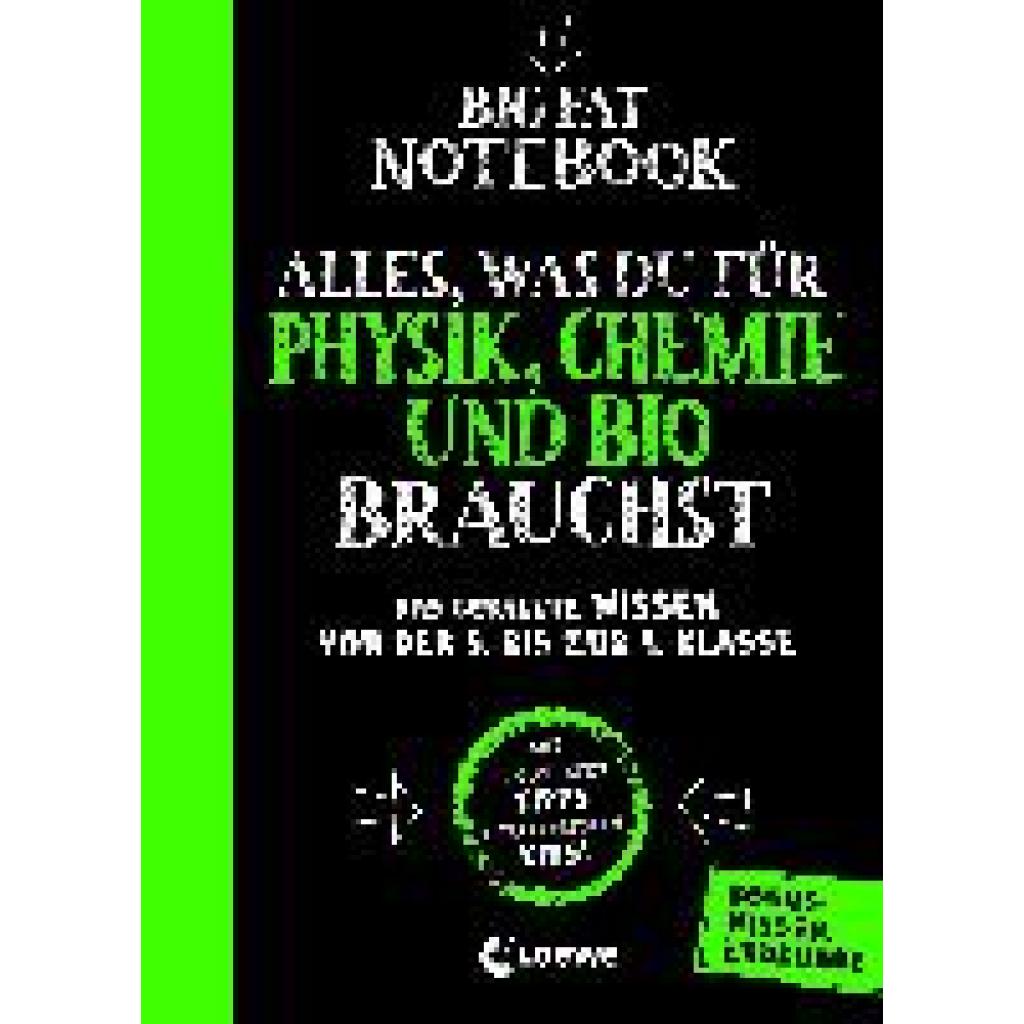 9783743204911 - Big Fat Notebook - Alles was du für Physik Chemie und Bio brauchst - Das geballte Wissen von der 5 bis zur 9 Klasse Mit Bonuswissen Erdkunde 9783743204911 - Big Fat Notebook - Alles was du für Physik Chemie und Bio brauchst - Das geballte Wissen von der 5 bis zur 9 Klasse Mit Bonuswissen Erdkunde