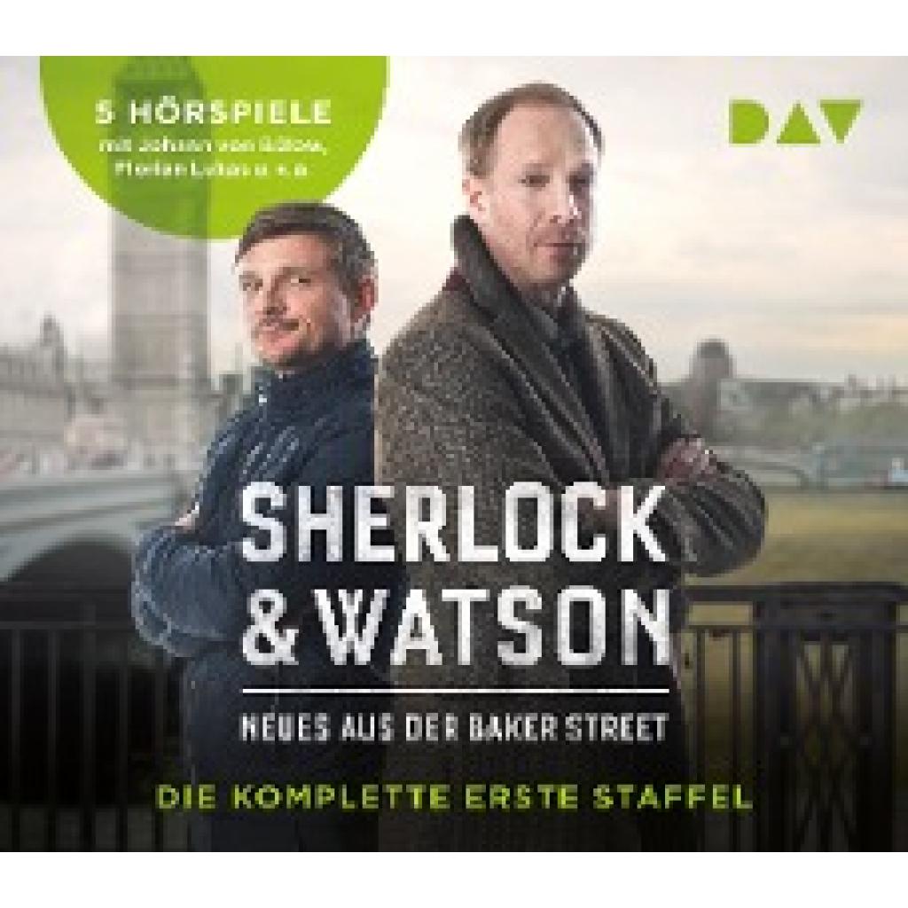 9783742411754 - Sherlock & Watson - Neues aus der Baker Street - 1-5 - Sherlock & Watson - Neues aus der Baker Street Die komplette erste Staffel5 Audio-CDs - Vivia 9783742411754 - Sherlock & Watson - Neues aus der Baker Street - 1-5 - Sherlock & Watson - Neues aus der Baker Street Die komplette erste Staffel5 Audio-CDs - Vivia
