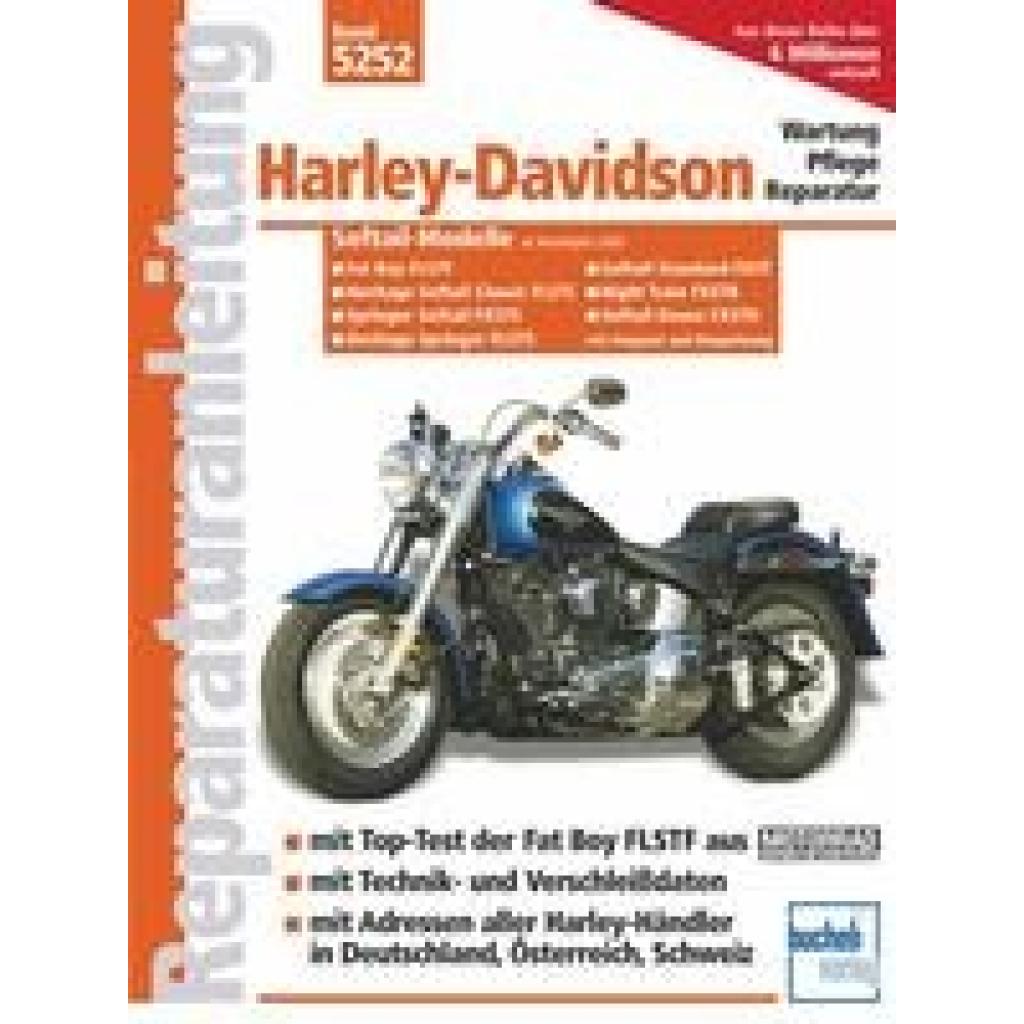 Harley-Davidson Softail-Modelle / Modelljahre 2000 bis 2004