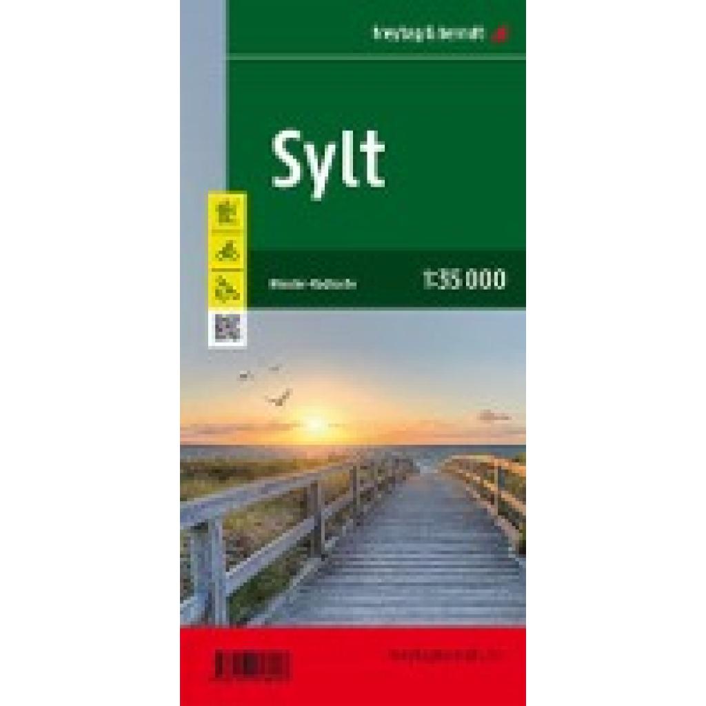 9783707918991 - Sylt Wander- Rad- und Freizeitkarte 135000 freytag & berndt WKD 3759 Karte (im Sinne von Landkarte)