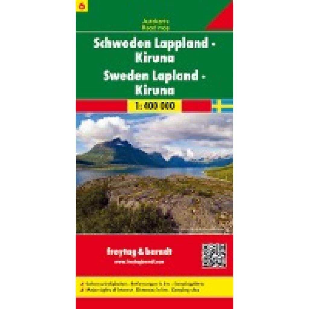 FuB Schweden 06 Lappland / Kiruna 1 : 400 000. Autokarte