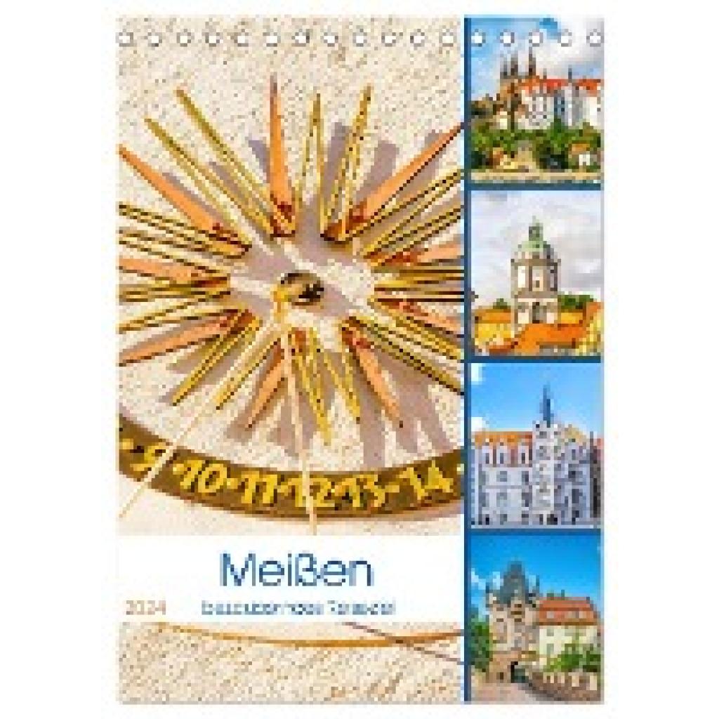 Schwarze, Nina: Meißen - bezauberndes Reiseziel (Tischkalender 2024 DIN A5 hoch), CALVENDO Monatskalender