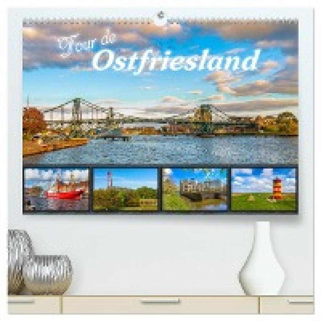 Dreegmeyer, Andrea: Tour de Ostfriesland (hochwertiger Premium Wandkalender 2024 DIN A2 quer), Kunstdruck in Hochglanz