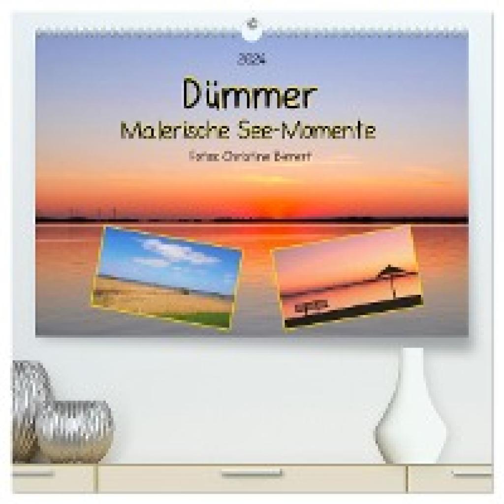 Bienert, Christine: Dümmer, Malerische See-Momente (hochwertiger Premium Wandkalender 2024 DIN A2 quer), Kunstdruck in H