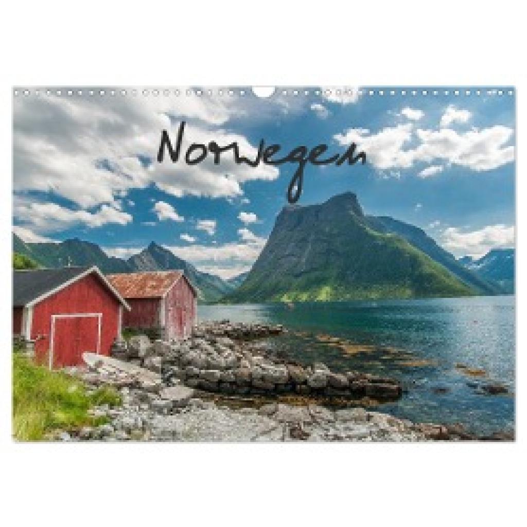 Burri, Roman: Norwegen (Wandkalender 2024 DIN A3 quer), CALVENDO Monatskalender