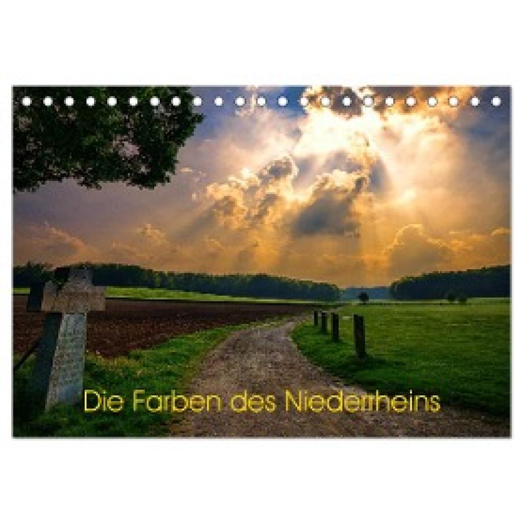 Kierek, Stefan: Die Farben des Niederrheins (Tischkalender 2024 DIN A5 quer), CALVENDO Monatskalender