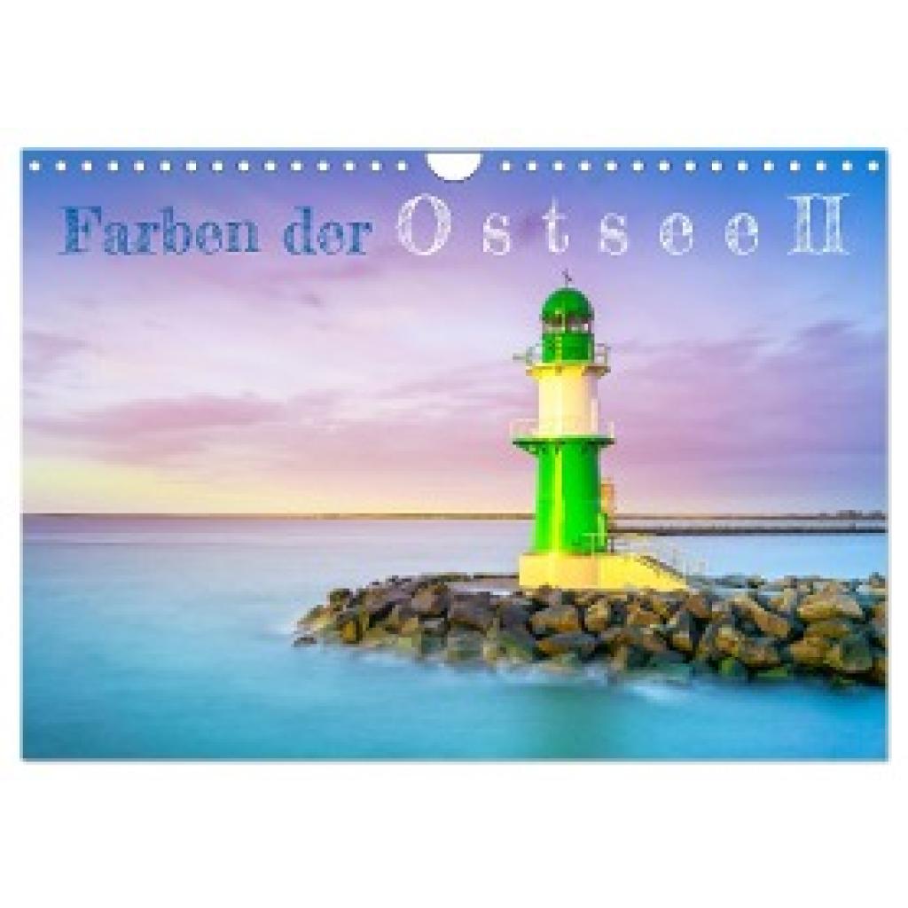 Rath Photography, Margret: Farben der Ostsee II (Wandkalender 2024 DIN A4 quer), CALVENDO Monatskalender